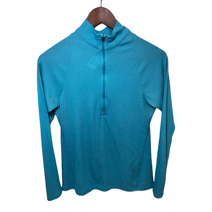 Patagonia Womens Capilene 2 Half Zip Pullover Blue Medium