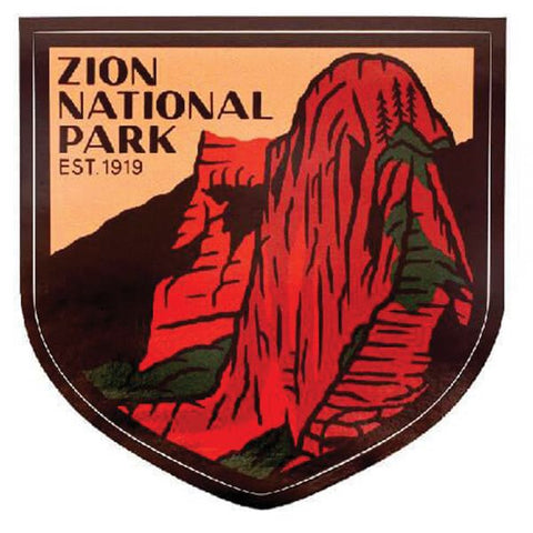 Sendero Provisions Zion Naional Park Sticker  New