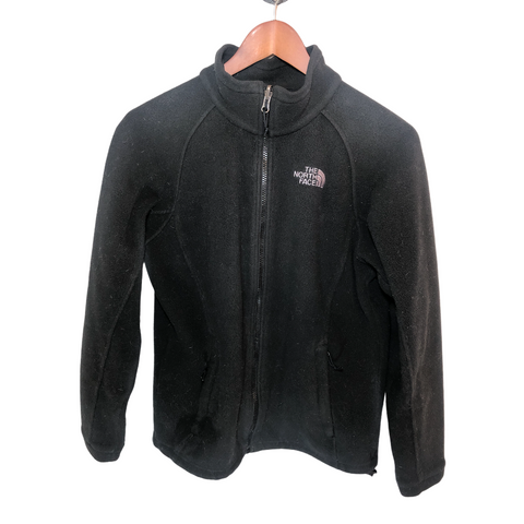The North Face Lightweight Fleece Zip Up Jacket Black Medium