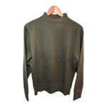 Filson Mock Turtle Neck Officers Sweater Olive Small