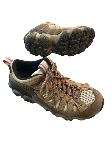 Oboz Womens Hiking Boots Brown, Purple 10