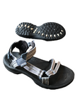 Teva Womens Terra Fi Lite Sandals Double Zipper Grey 8.5