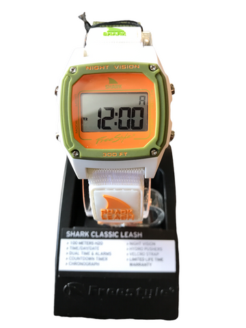 Shark Classic Leash Digital Watch White Adjustable