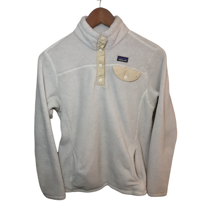 Patagonia Kids Synchilla Fleece Pullover White XX-Large