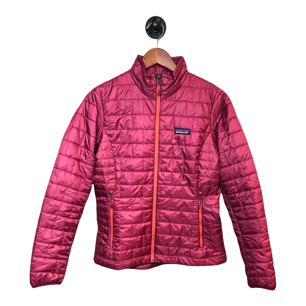 Patagonia Women's Nano Puff Jacket Raspberry Small – Trail Hut
