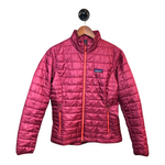 Patagonia Women's Nano Puff Jacket Raspberry Small