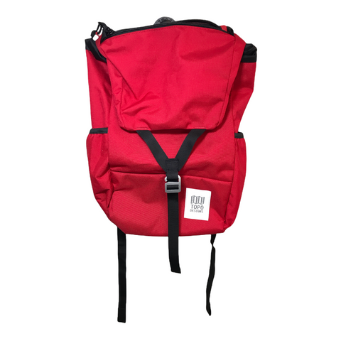 Topo Designs Y-Pack Backpack Red One-Size