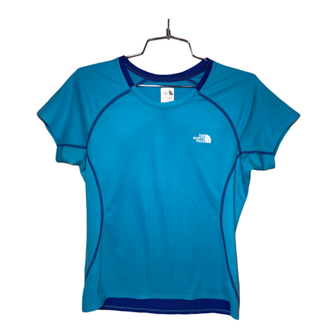 The North Face Womens Running Shirt Light Blue Medium