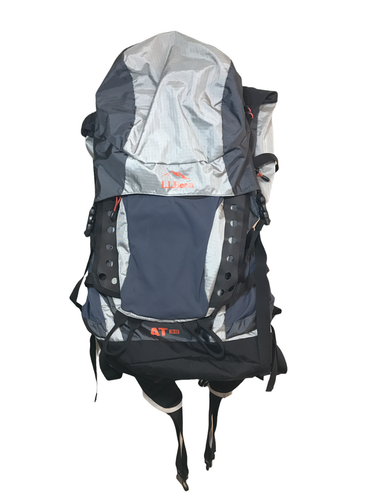 Day Pack Ll Bean Hiking Bean AT 35 Backpack Black, Blue, Gray Medium