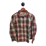 L.L. Bean Womens Flannel Shirt Multi Color Medium