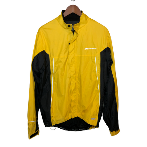 Bellwether Mens Cycling Rain Jacket Yellow Large