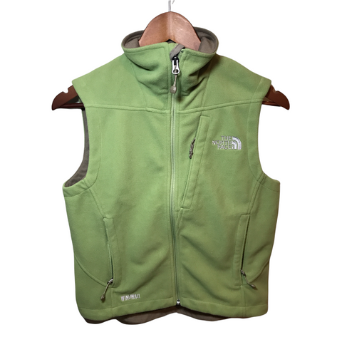 The North Face Womens Windwall Fleece Vest Green Small