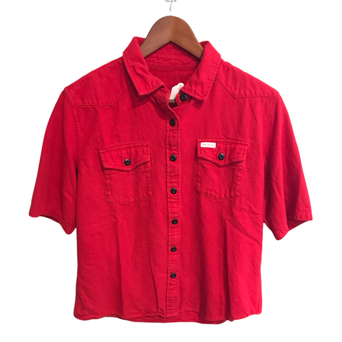 Topo Designs Road Shirt Red Small