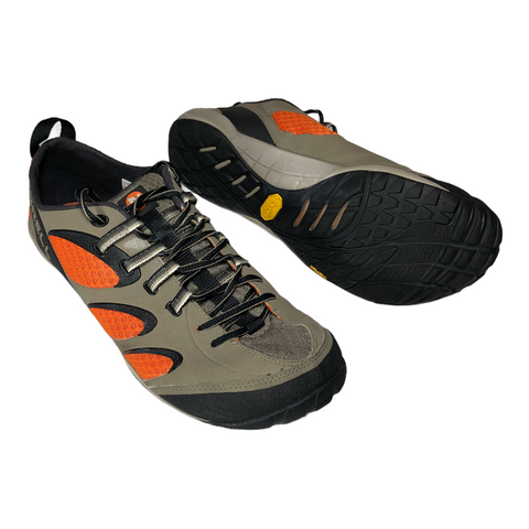 Merrell Mens True Glove Running Shoes Gray, Orange M9.5/EU43.5