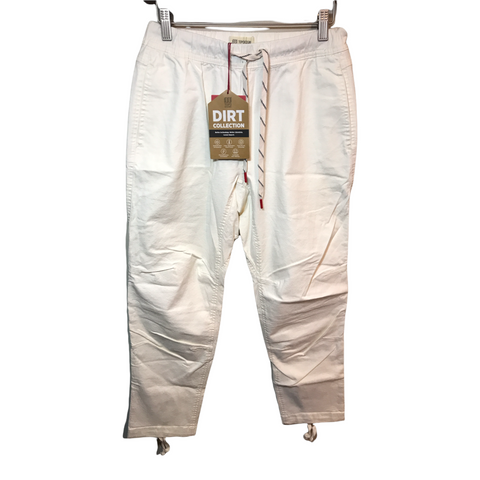 Topo Designs Womens Dirt Pants White Medium