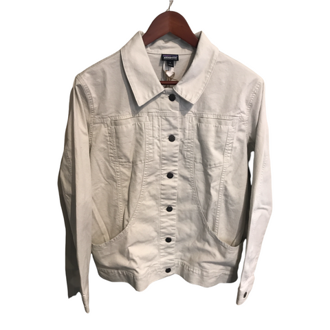 Patagonia Organic Cotton Jacket White Large