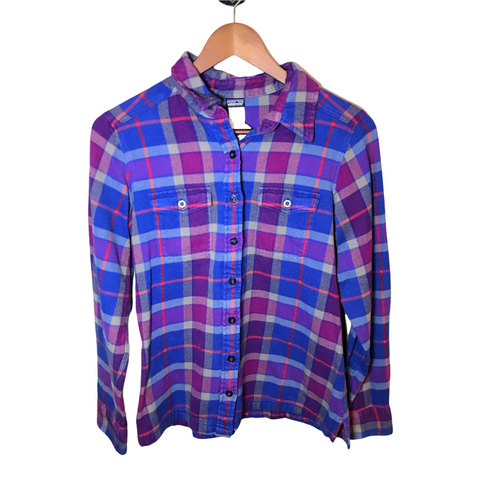 Patagonia Womens Flannel Shirt Multi Color 4
