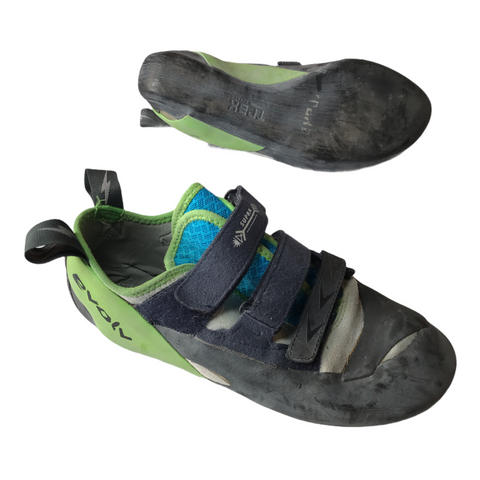 Evolv Supra Climbing Shoes Green 12