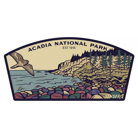 Sendero Provisions Acadia National Park Sticker  New