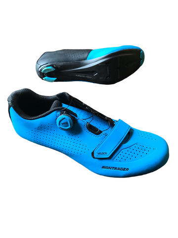 Bontrager Mens Velocis Cycling Shoes Blue 44.5