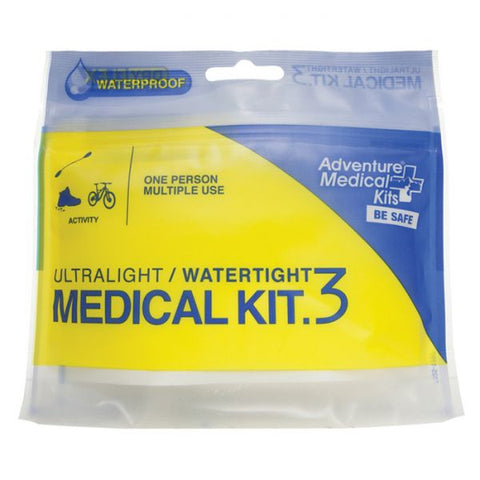 Adventure Medical Kits Ultralight & Watertight .3 Medical Kit New