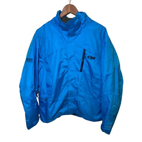 Outdoor Research Mens Ski Jacket Blue Large