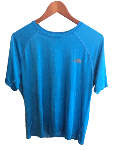 The North Face Mens Performance Tee Blue Large