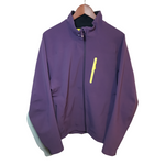 Stoic Mens Monolithic Softshell Jacket Purple Large