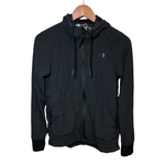 REI Hooded Jacket Black Small