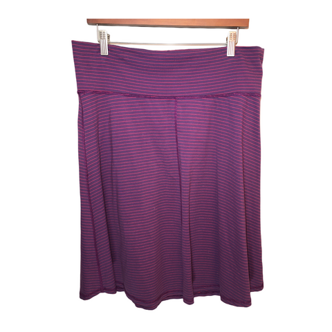 Carve Designs Womens-Bottom-Skirt Purple Large
