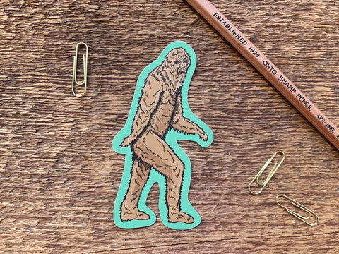 Noteworthy Paper & Press Bigfoot Sticker  New