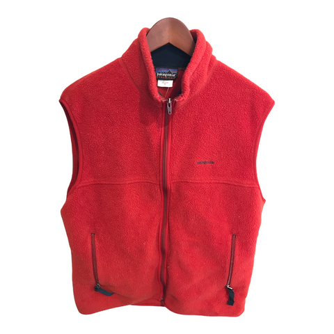 Patagonia Fleece Vest Red Large