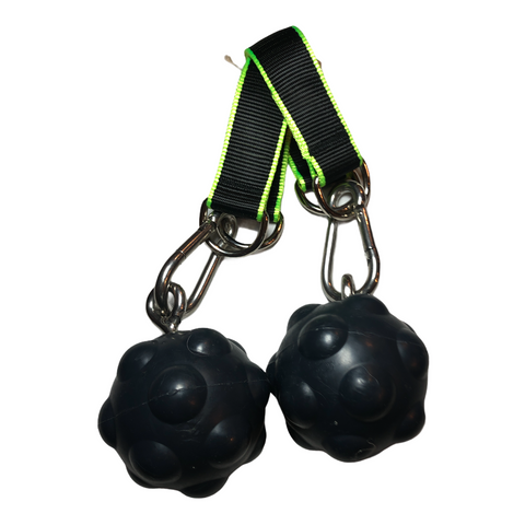 ZNCMRR Pull Up Balls Black One-Size