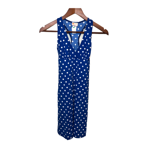 Spunkwear Womens Chesapeake Dress Blue, White X-Small