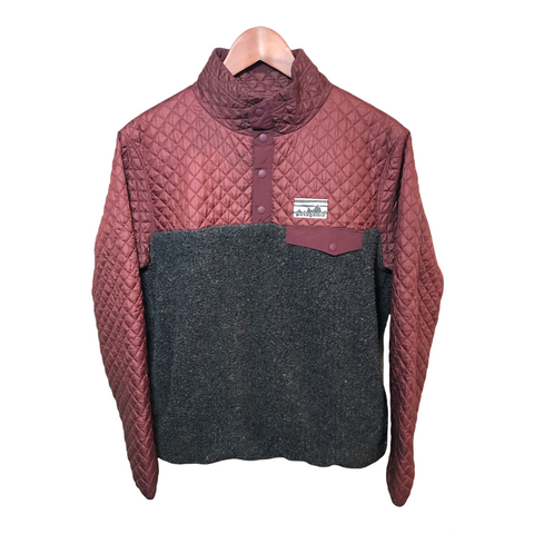 Patagonia Mens Synchilla Pullover Burgundy Large