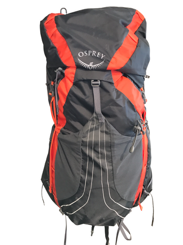 Osprey Exos 58 Backpack Grey, Orange Large