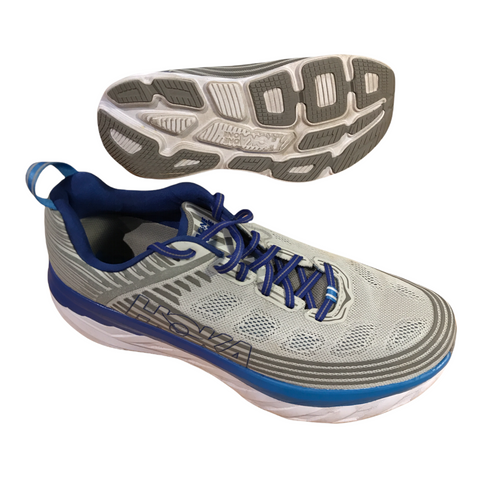 Hoka Bondi 6 Trail Running Shoes Gray 12