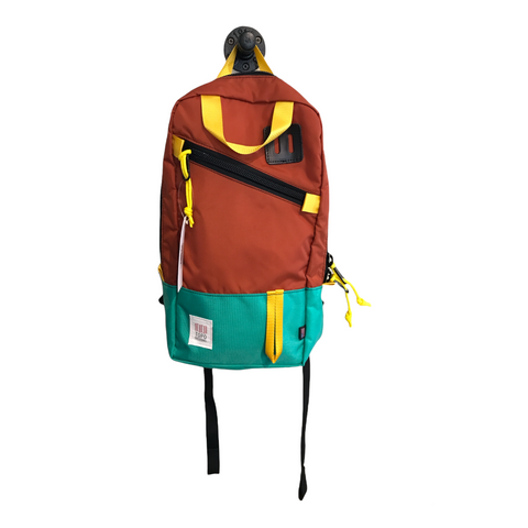 Topo Designs Daypack Green, Clay One-Size