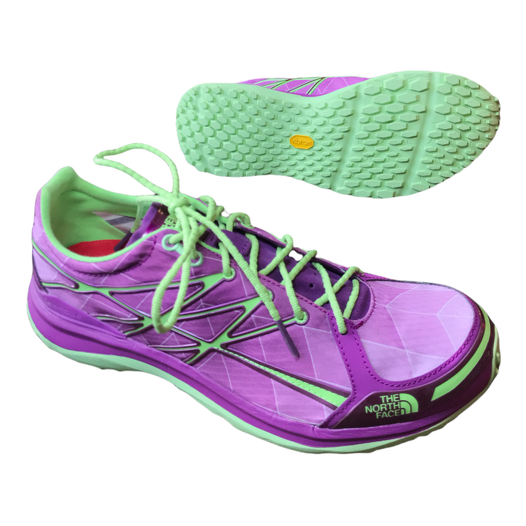 The North Face Womens Ultra TR II Purple Green 9 Trail Hut