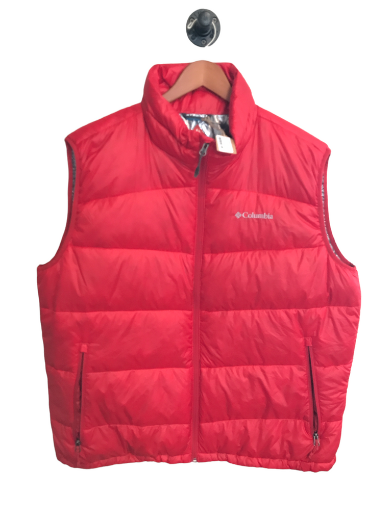 Columbia Mens Turbodown Omni Heat Vest Red X Large Trail Hut