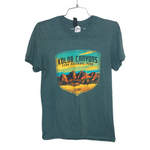Anvil Womens Zion National Park Tee Green Small