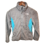 The North Face Fleece Zip Up Gray Medium