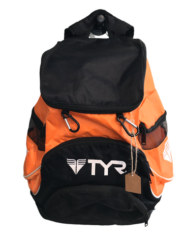 TYR Swimming and Tri Backpack Orange