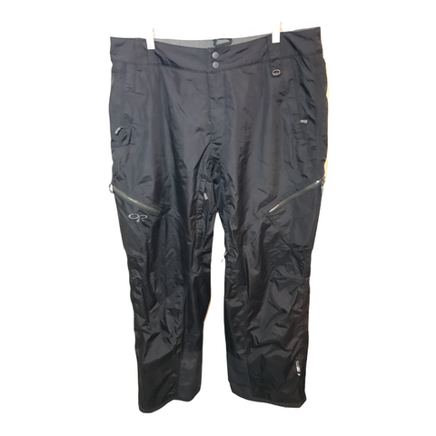 Outdoor Research Mens Snow Pants  Black Large