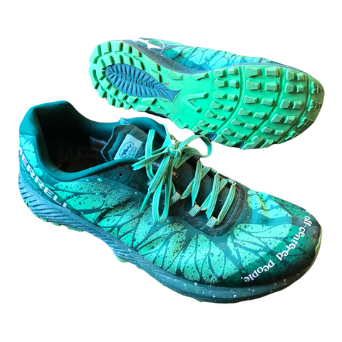 Merrell Dogfish Head Agility Synthesis Flex Trail Shoes Green 13