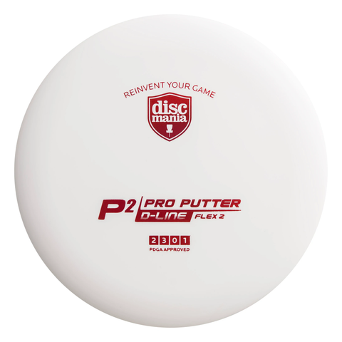 Discmania D-LINE P2 (FLEX 2) PUTTER ASSORTED COLORS  New