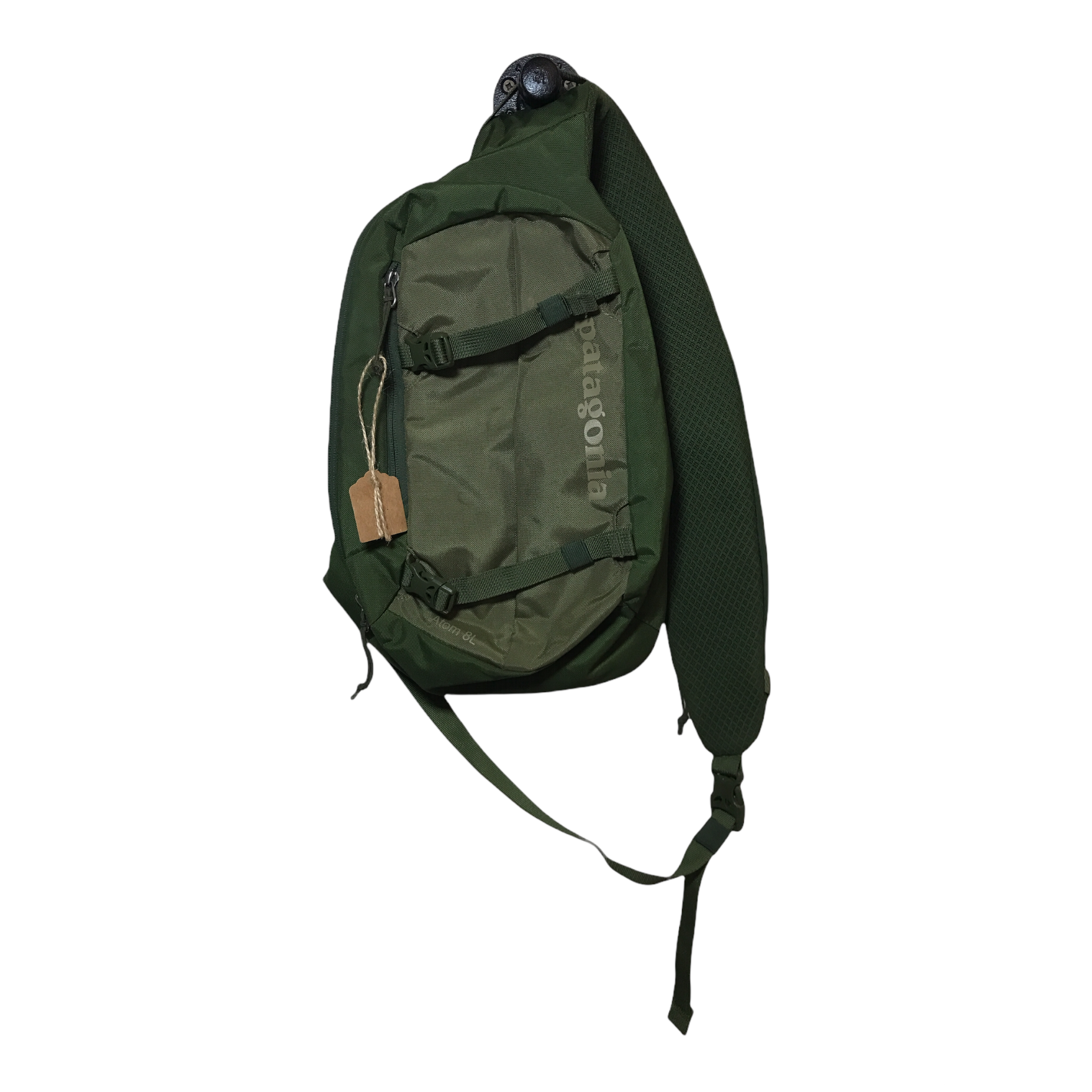 green patagonia sling bag Patagonia Atom 8L Sling Green 8 Liter – Trail Hut