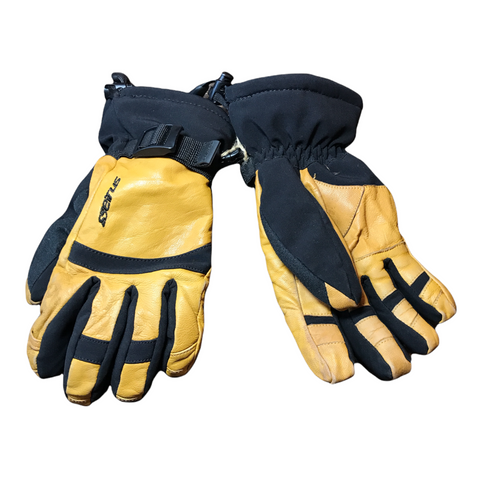 Seirus Ski Gloves Tan, Black Medium