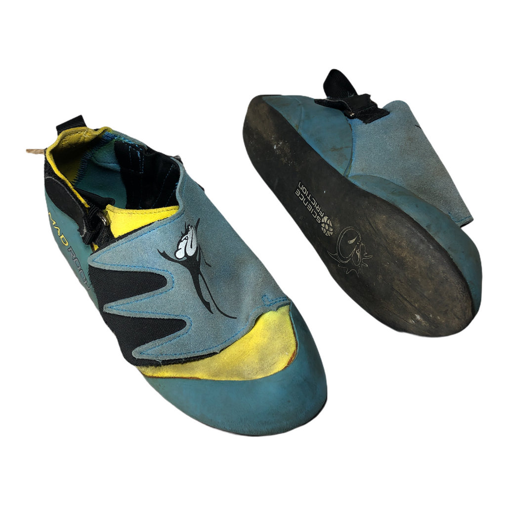 Mad Rock Kids Mad Monkey Climbing Shoes Blue US2 EU33 Trail Hut