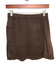Melanzana Womens Skirt Brown Small
